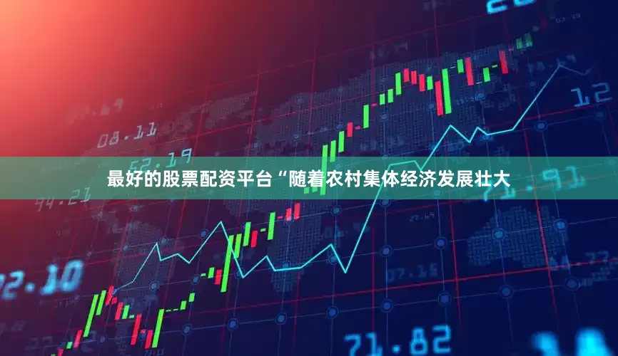 最好的股票配资平台“随着农村集体经济发展壮大