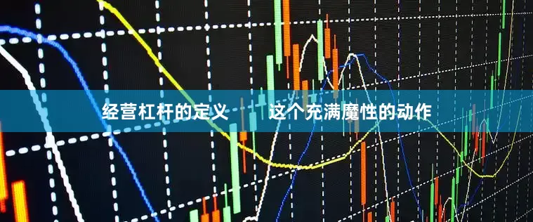 经营杠杆的定义        这个充满魔性的动作