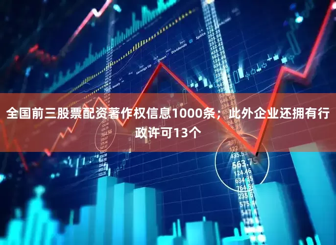 全国前三股票配资著作权信息1000条；此外企业还拥有行政许可13个